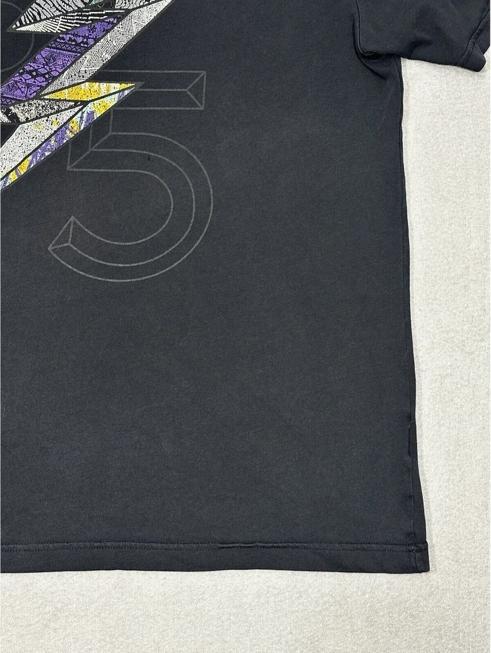 Nike Dri-FIT KD Kevin Durant 35 Lightning Graphic T-Shirt Black Men’s Size Large